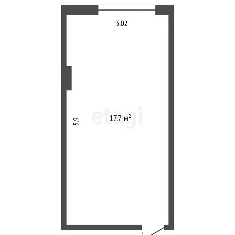 Квартира-студия: Ялта, Южнобережное шоссе, 30 (17.7 м) - Фото 1