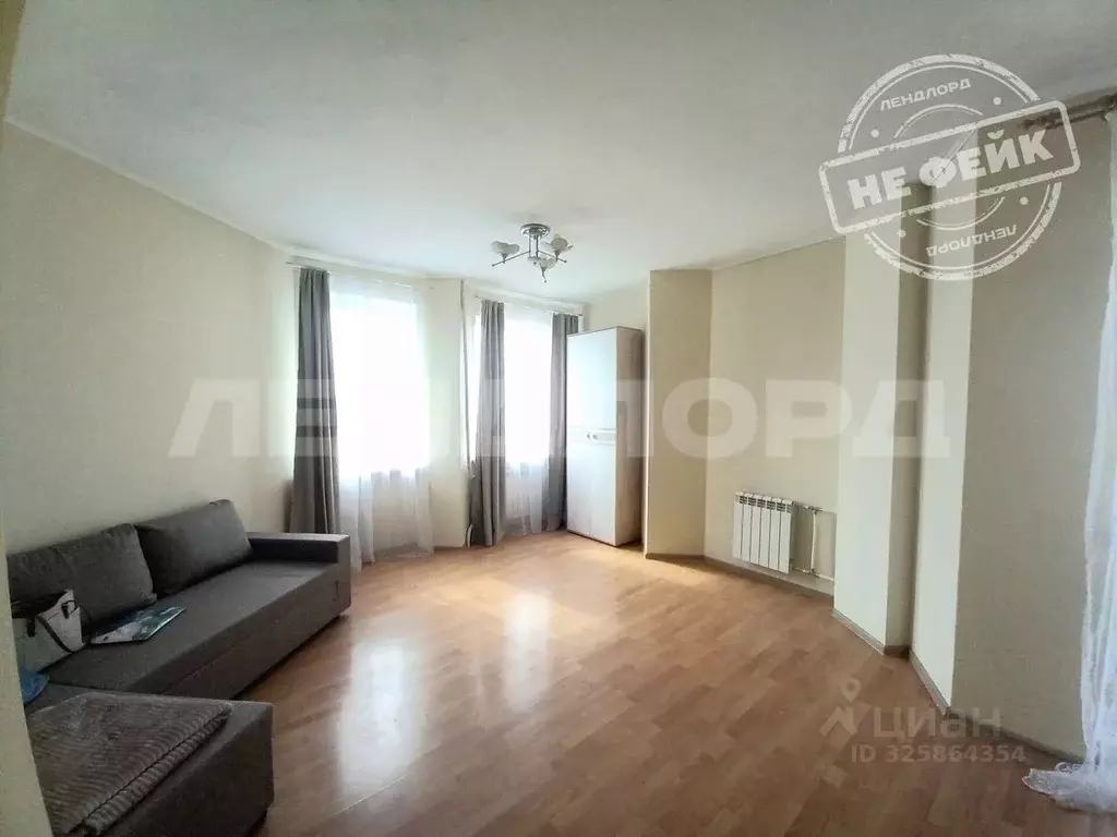 Студия Ростовская область, Ростов-на-Дону ул. Текучева, 232 (39.0 м) - Фото 1