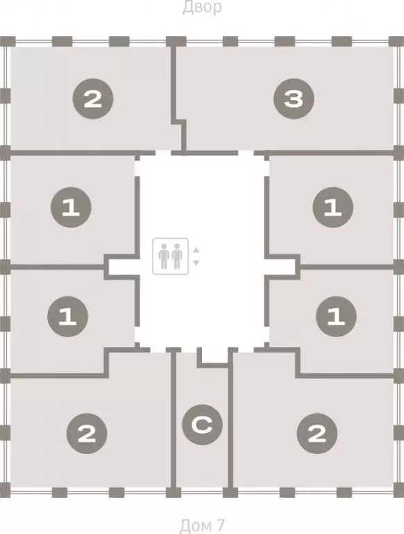 2-комнатная квартира: Тюмень, Краснооктябрьская улица, 4к3 (67.73 м) - Фото 0