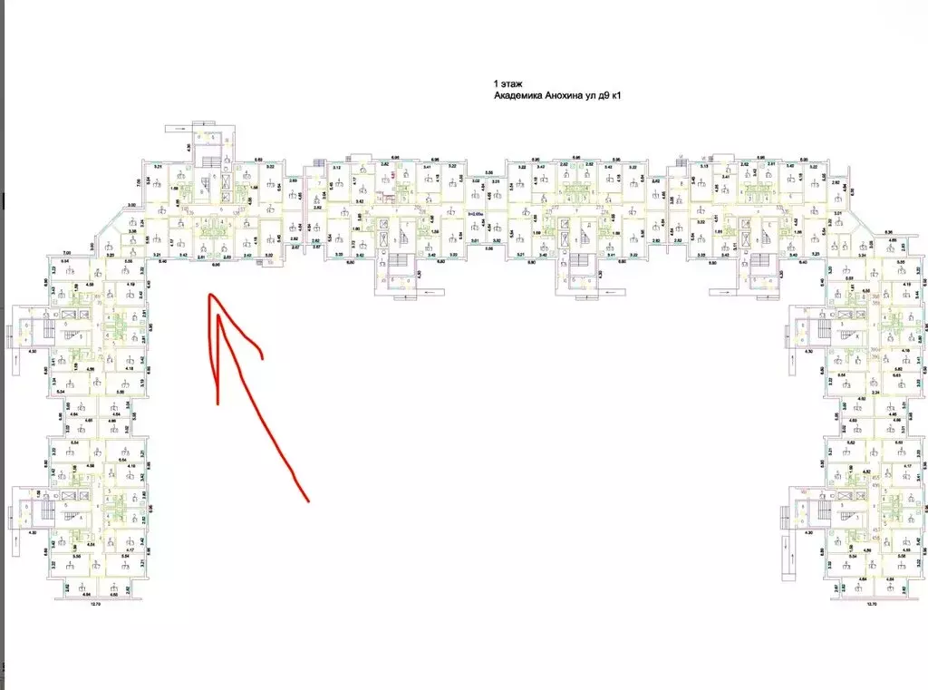 1-комнатная квартира: Москва, улица Академика Анохина, 9к1 (35.4 м) - Фото 1