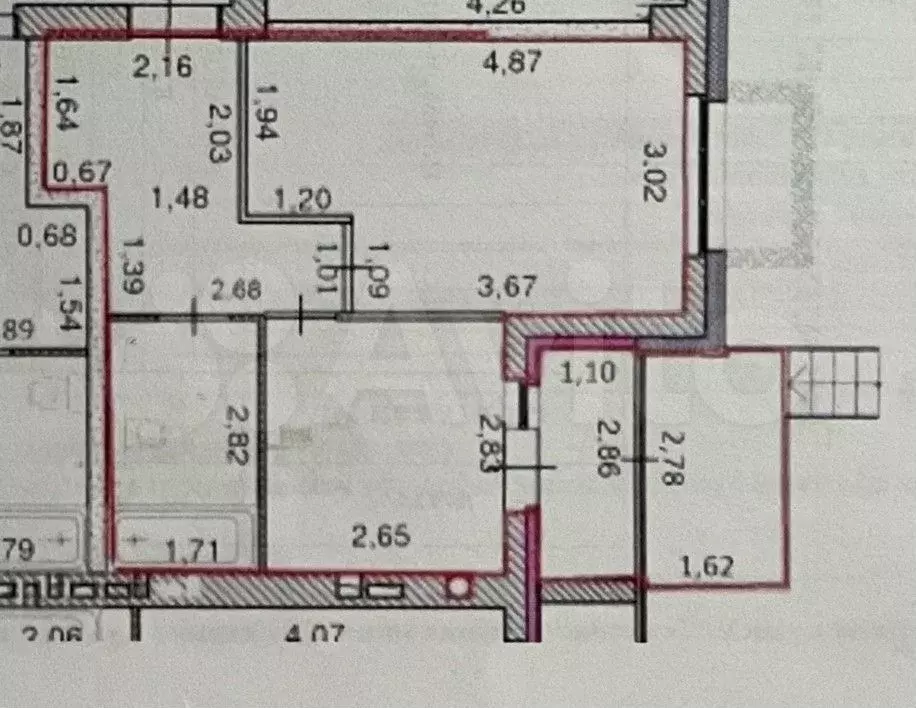 1-к. квартира, 32,5 м, 1/3 эт. - Фото 0