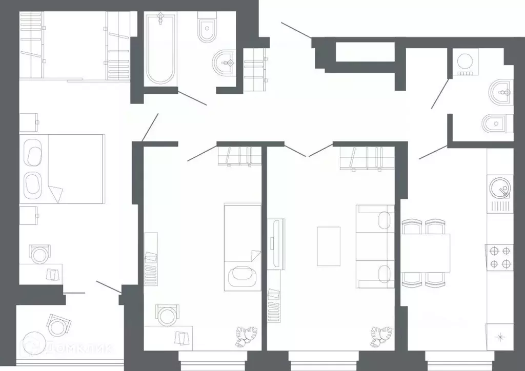 Продаётся 3-к квартира, 73.2 м - Фото 0