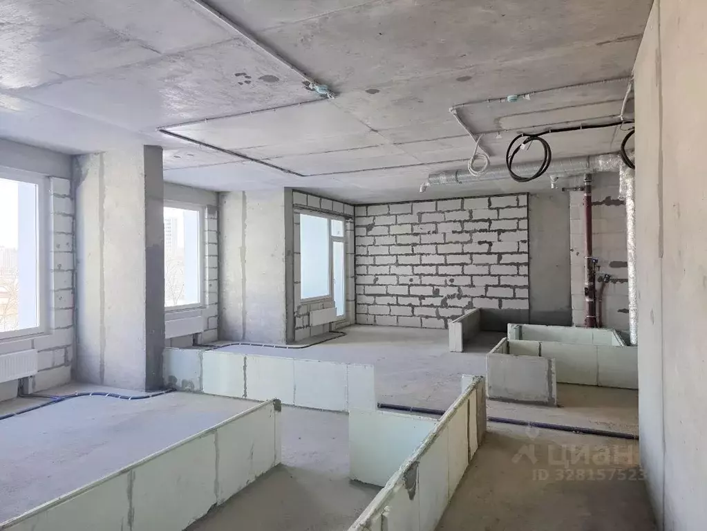 3-к кв. Москва Нагатинская наб., 4Бк2 (82.5 м) - Фото 2