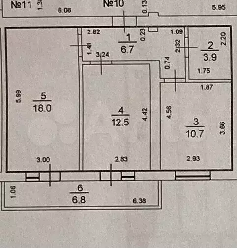 2-к. квартира, 52 м, 2/5 эт. - Фото 0