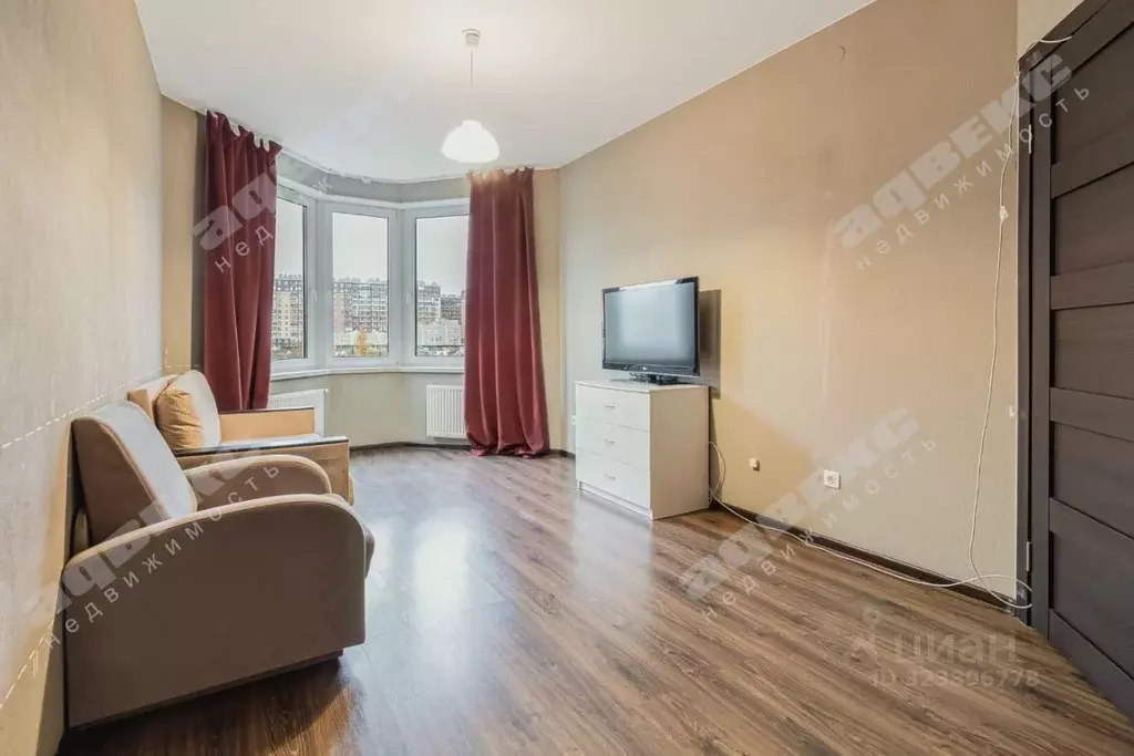 1-к кв. Санкт-Петербург просп. Ветеранов, 171к5 (32.2 м) - Фото 1