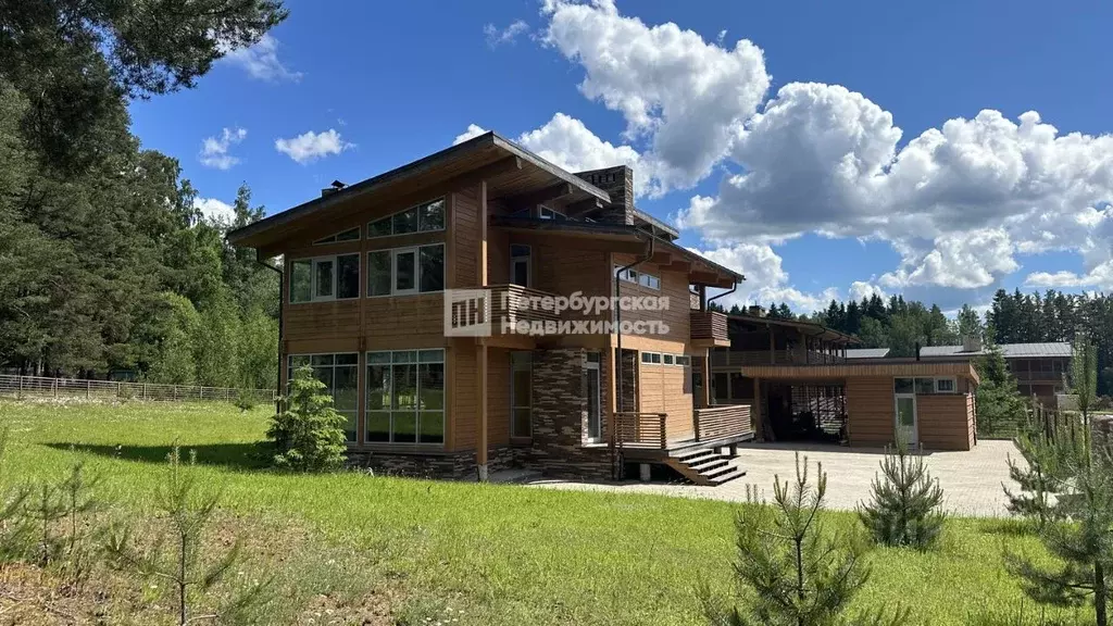 Дом в Ленинградская область, Приозерский район, Громовское с/пос, пос. ... - Фото 1