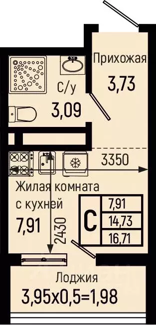 Студия Краснодарский край, Туапсинский муниципальный округ, с. Небуг ... - Фото 0