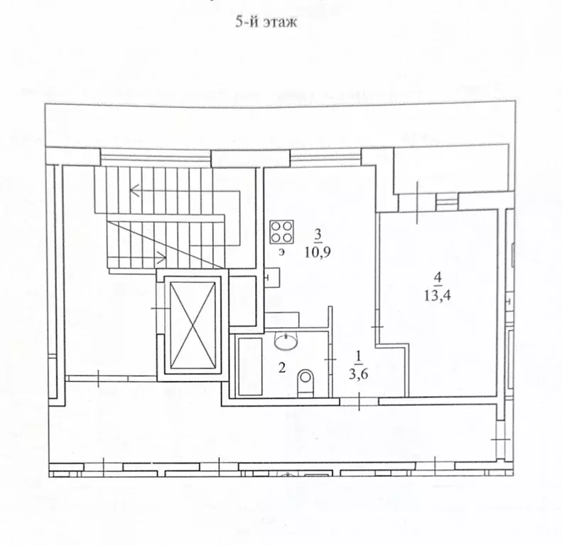 1-к кв. Архангельская область, Архангельск Советская ул., 4 (32.0 м) - Фото 2