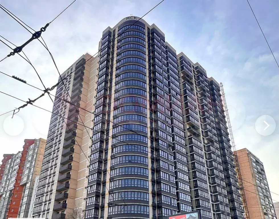 Квартира-студия, 34 м, 11/25 эт. - Фото 1