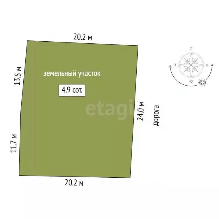 Дом в Тюменская область, Тюмень Тополек СНТ, 10-я линия (36 м) - Фото 1