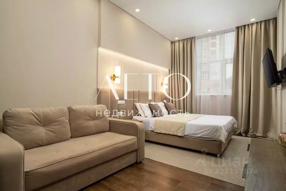 1-к кв. Краснодарский край, Сочи Светлана мкр, ул. Учительская, 5 ... - Фото 1