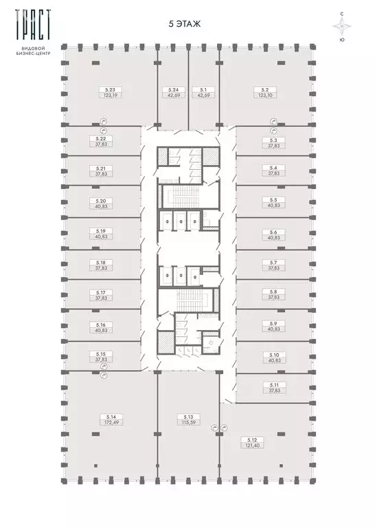 Офис (115.59 м) - Фото 1