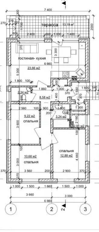Дом в Краснодарский край, Анапа муниципальный округ, с. Сукко ул. ... - Фото 2