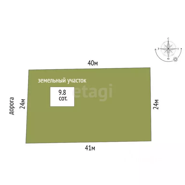 Участок в Крым, Симферопольский район, Добровское с/пос, с. ... - Фото 2