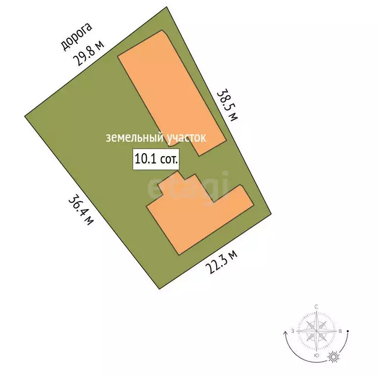 Дом в Новый Уренгой, дачное некоммерческое товарищество Северянин, ... - Фото 1