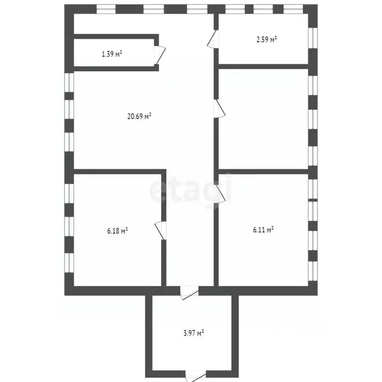 Дом в Саратовская область, Балашовский район, с. Большой Мелик ... - Фото 2