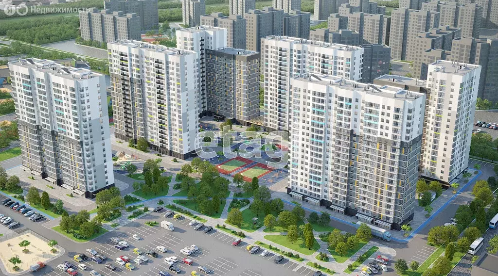 Квартира-студия: Патрушева, улица Александра Пушкина, 8 (27 м) - Фото 1
