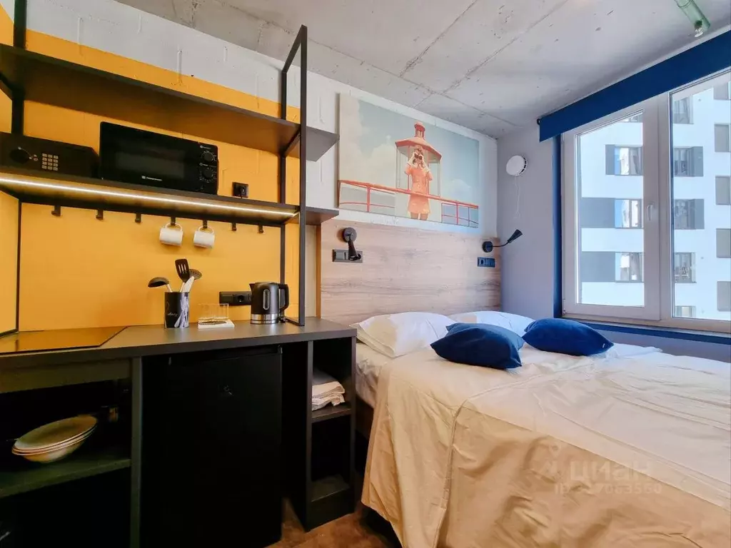 Студия Санкт-Петербург ул. Орджоникидзе, 44а (15.9 м) - Фото 2