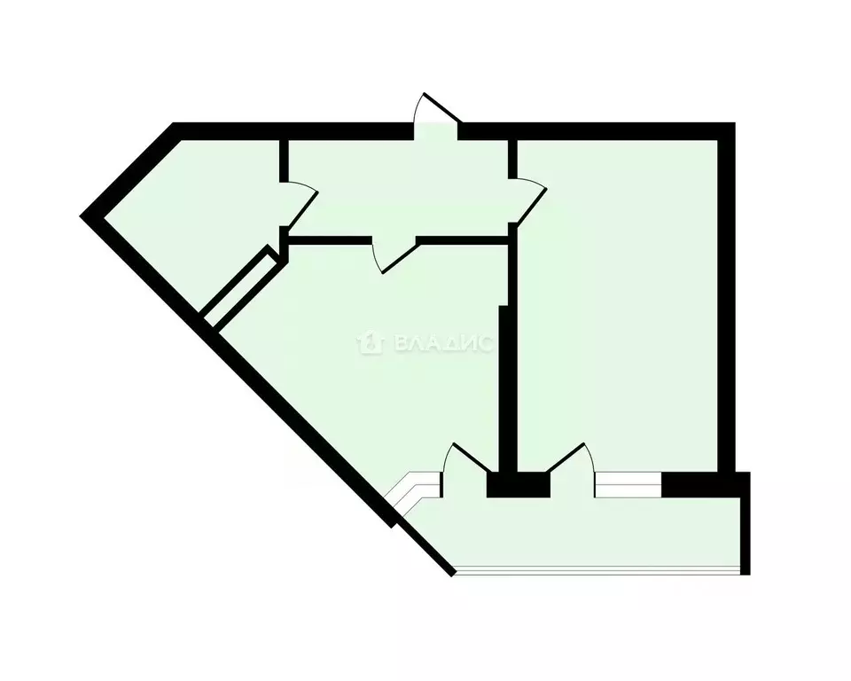 1-к кв. Краснодарский край, Краснодар Российская ул., 79/3к1 (38.0 м) - Фото 1
