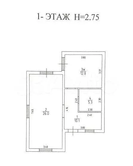 Дом 56,1 м на участке 4,9 сот. - Фото 0