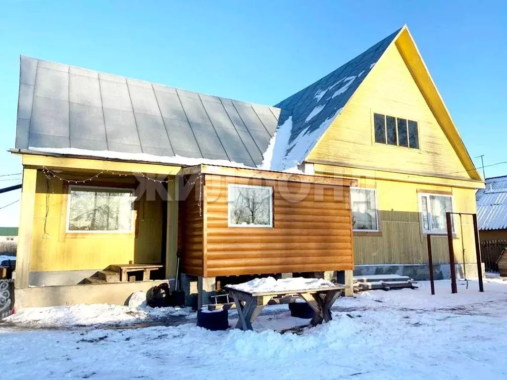 Дом в Новосибирская область, Новосибирский район, с. Боровое Зеленая ... - Фото 1