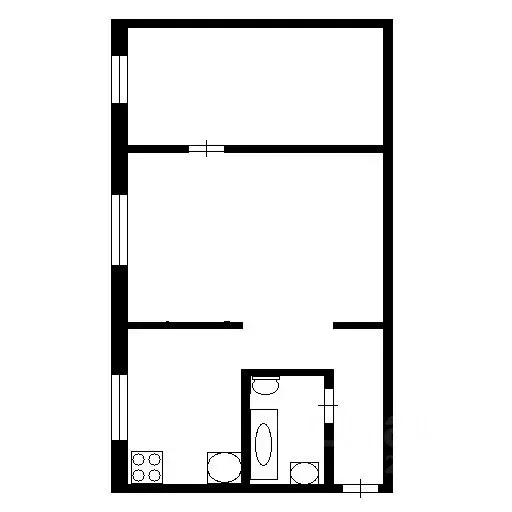 2-к кв. Тульская область, Тула ул. Седова, 39Б (45.4 м) - Фото 1