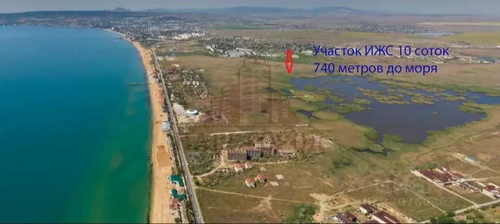Участок в Крым, Феодосия ул. Евпаторийская (10.0 сот.) - Фото 0
