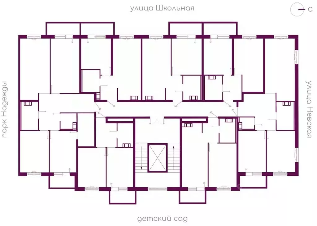 3-к кв. Ленинградская область, Всеволожский район, Дубровское ... - Фото 2