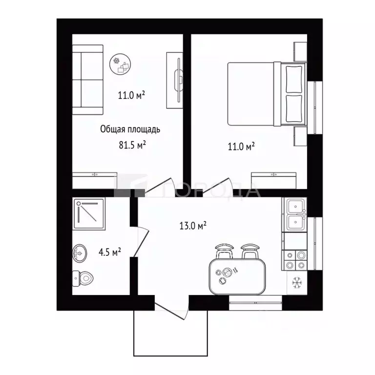 Дом в Новосибирская область, Новосибирск Здоровье СНТ, 318 (82 м) - Фото 2