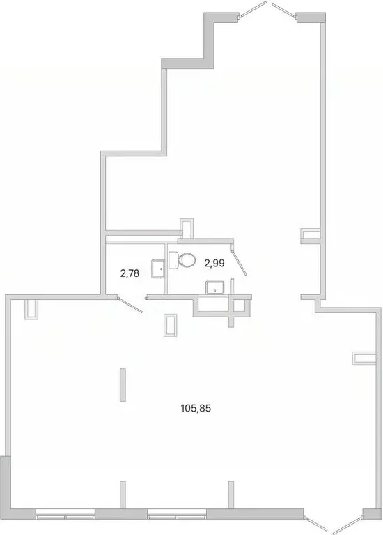 Помещение свободного назначения в Санкт-Петербург пос. Шушары, ул. ... - Фото 1