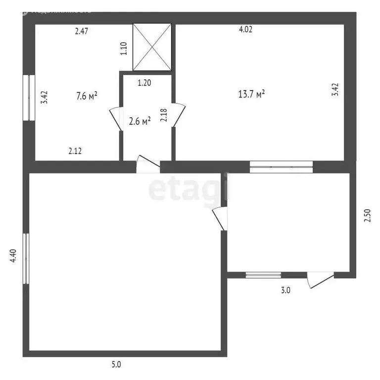 Дом в село Исетское, Степная улица (23.9 м) - Фото 1