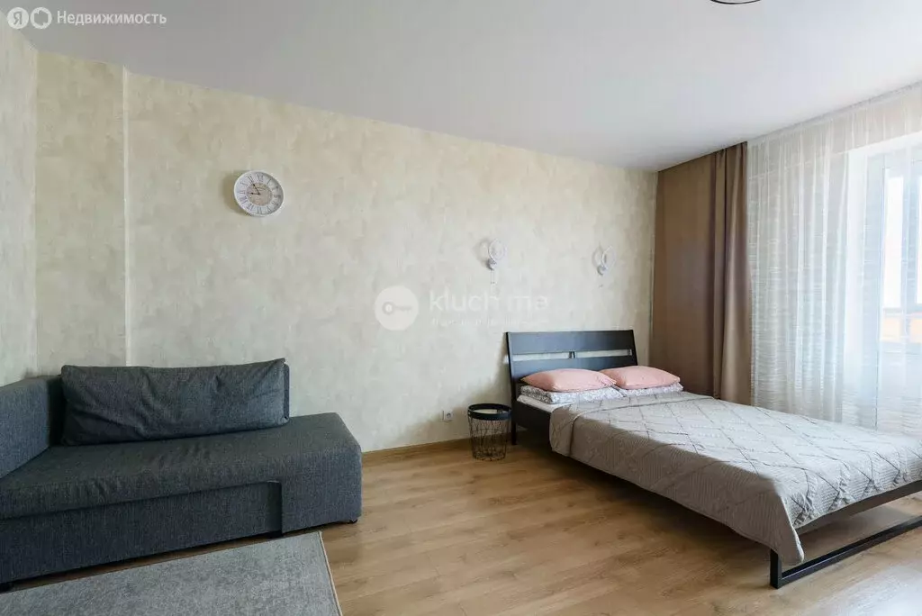 Квартира-студия: Казань, улица Бари Галеева, 8Ак2 (31.9 м) - Фото 1