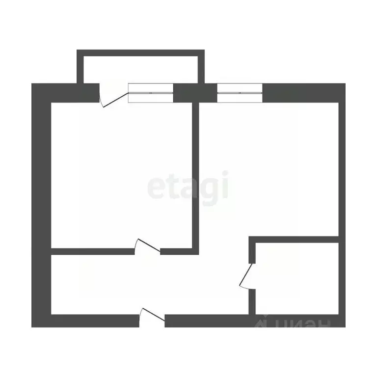 1-к кв. Бурятия, Улан-Удэ Солнечная ул., 28 (35.1 м) - Фото 1