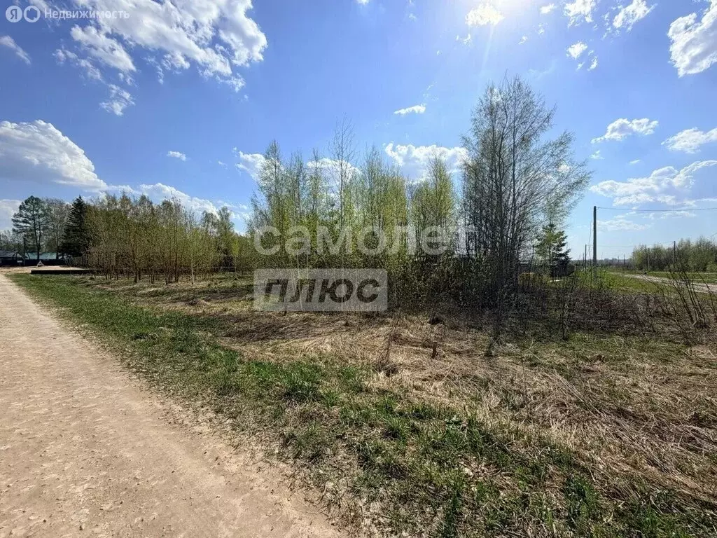 Участок в деревня Сенькино, Полевая улица (15 м) - Фото 2