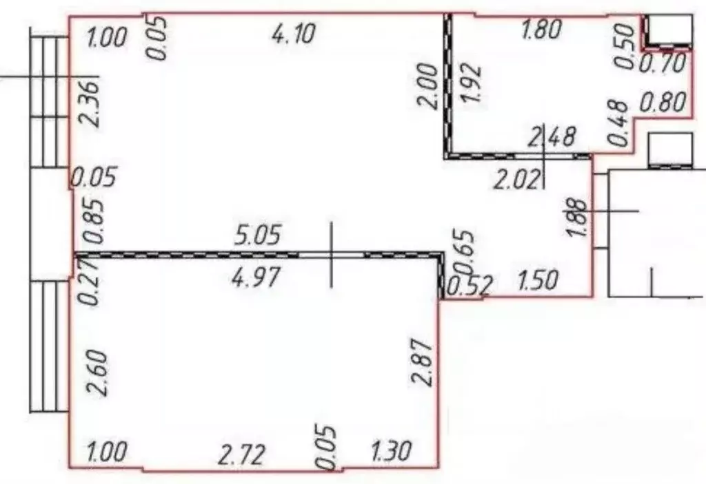 Торговая площадь в Москва Тропарево Парк мк,  (40 м) - Фото 2