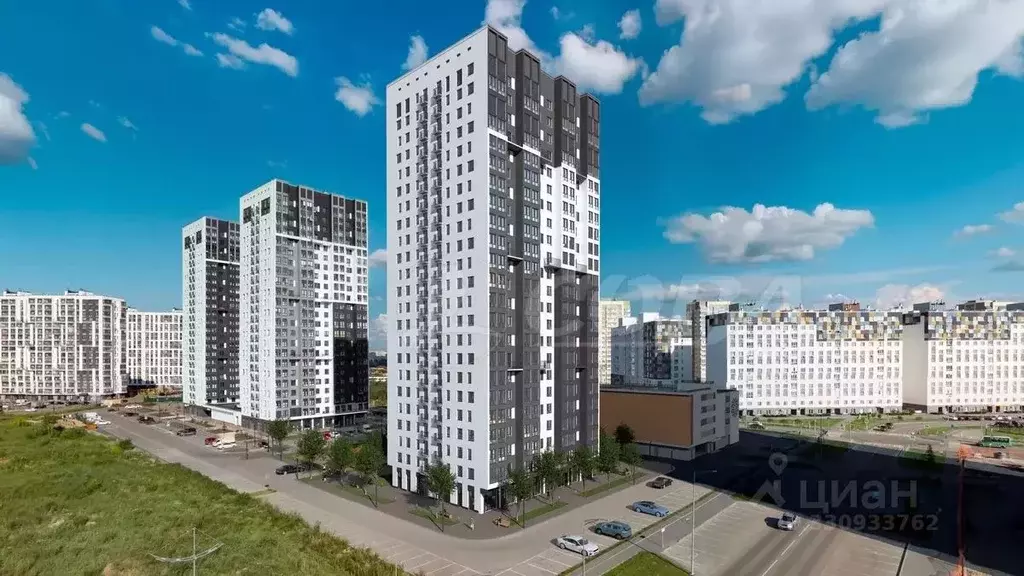 Студия Тюменская область, Тюмень ул. Фармана Салманова, 15 (23.4 м) - Фото 1