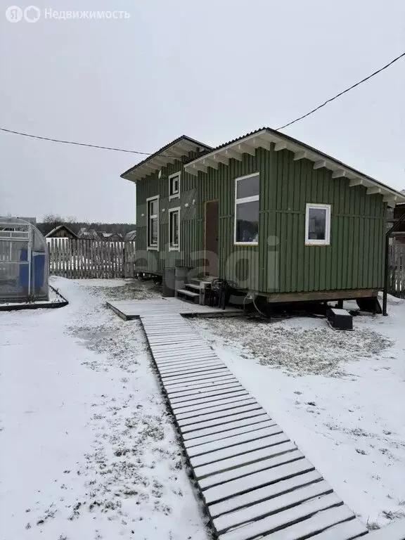 Дом в село Дзержинское, СНТ Тимирязевец, Учебная улица (25 м) - Фото 1