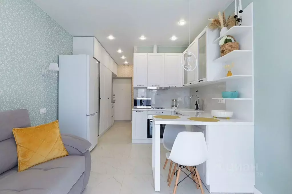 1-к кв. Краснодарский край, Сочи Бытха мкр, ул. Ясногорская, 16/2к1 ... - Фото 2