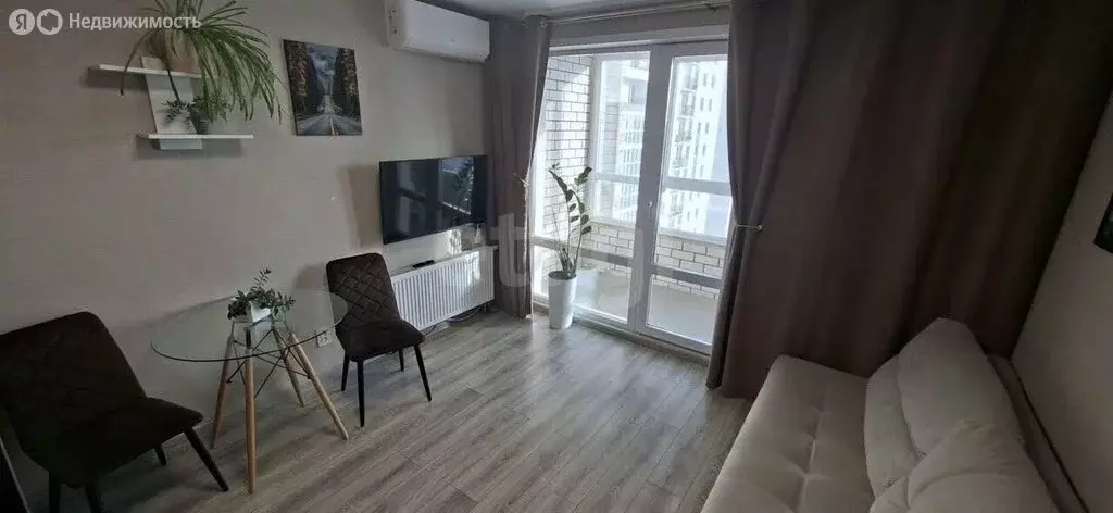 Квартира-студия: деревня Патрушева, улица Александра Пушкина, 14 (23.5 ... - Фото 2