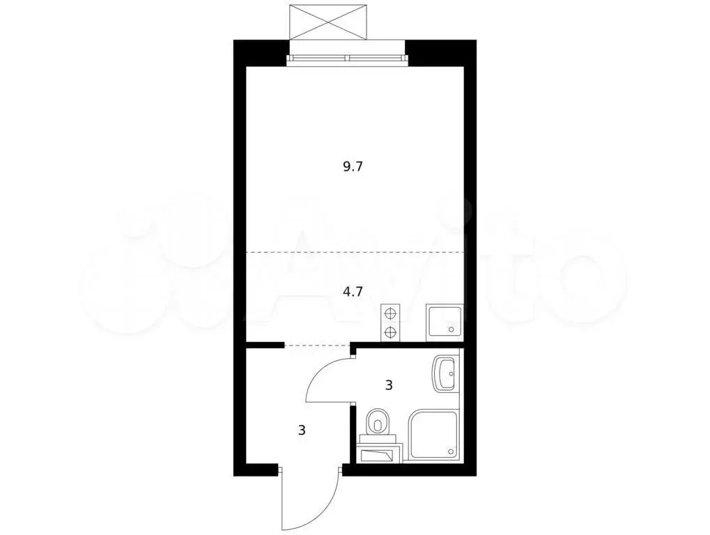 Квартира-студия, 20,4 м, 17/17 эт. - Фото 0
