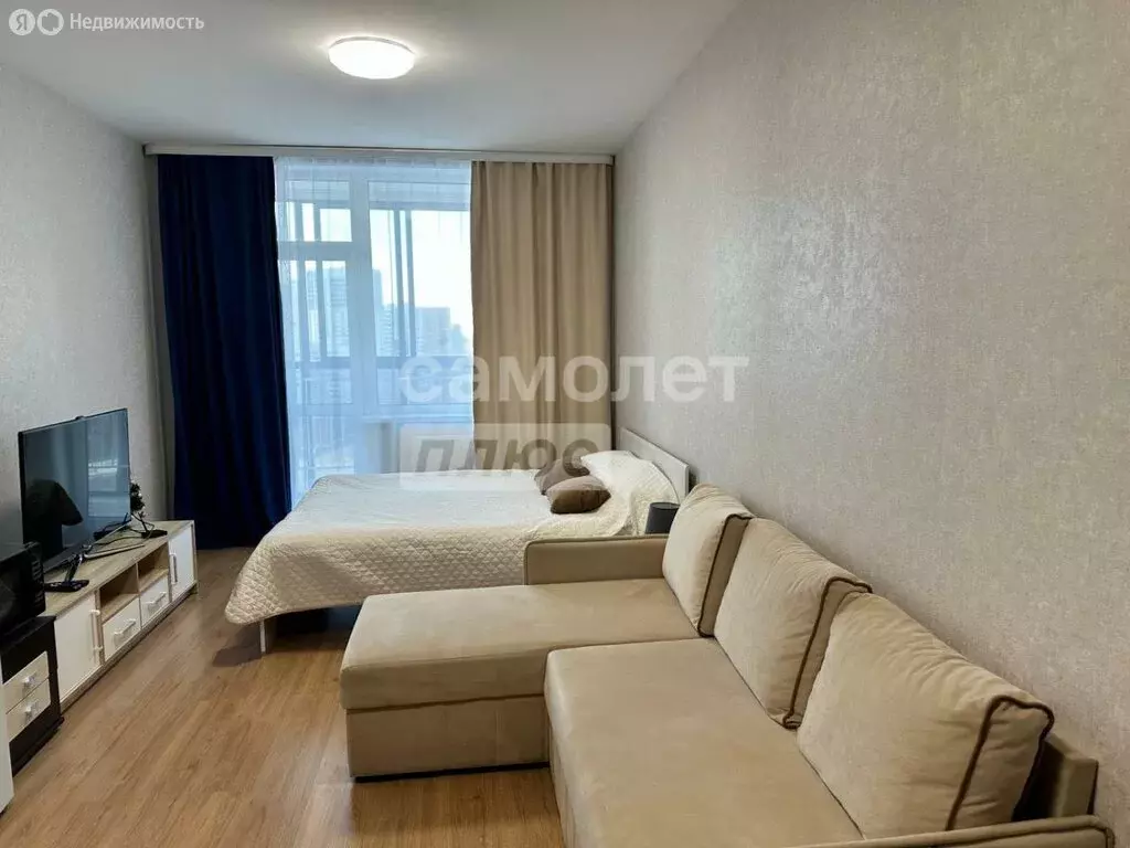 Квартира-студия: Екатеринбург, улица Блюхера, 89 (32.1 м) - Фото 1