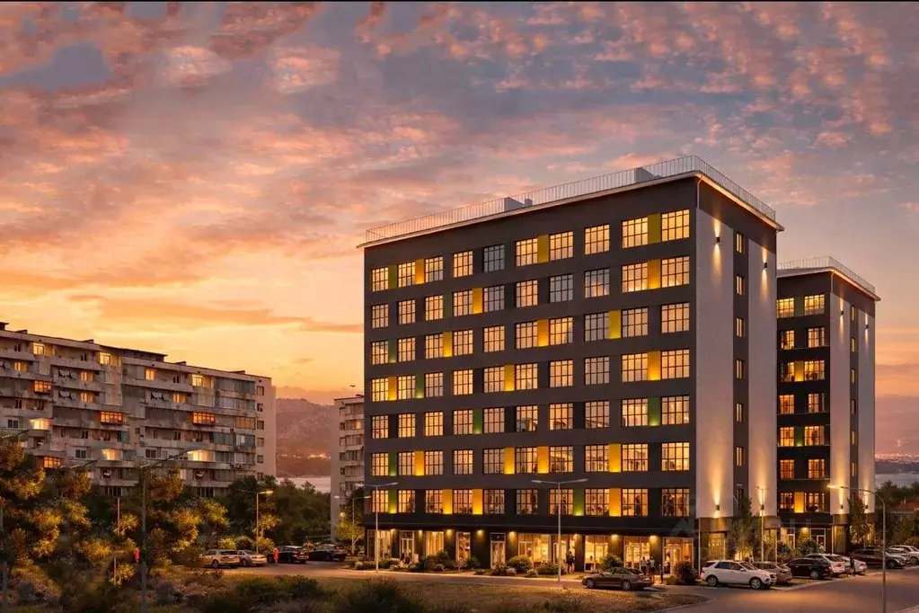 1-к кв. Крым, Черноморское пгт Пaрк Прибpежный жилой комплекс (41.15 ... - Фото 1