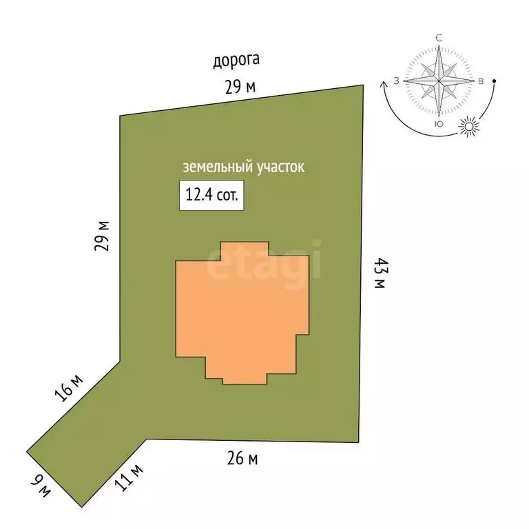 Дом в Сивково, КП Зелёная роща-1, 234 (198.7 м) - Фото 1