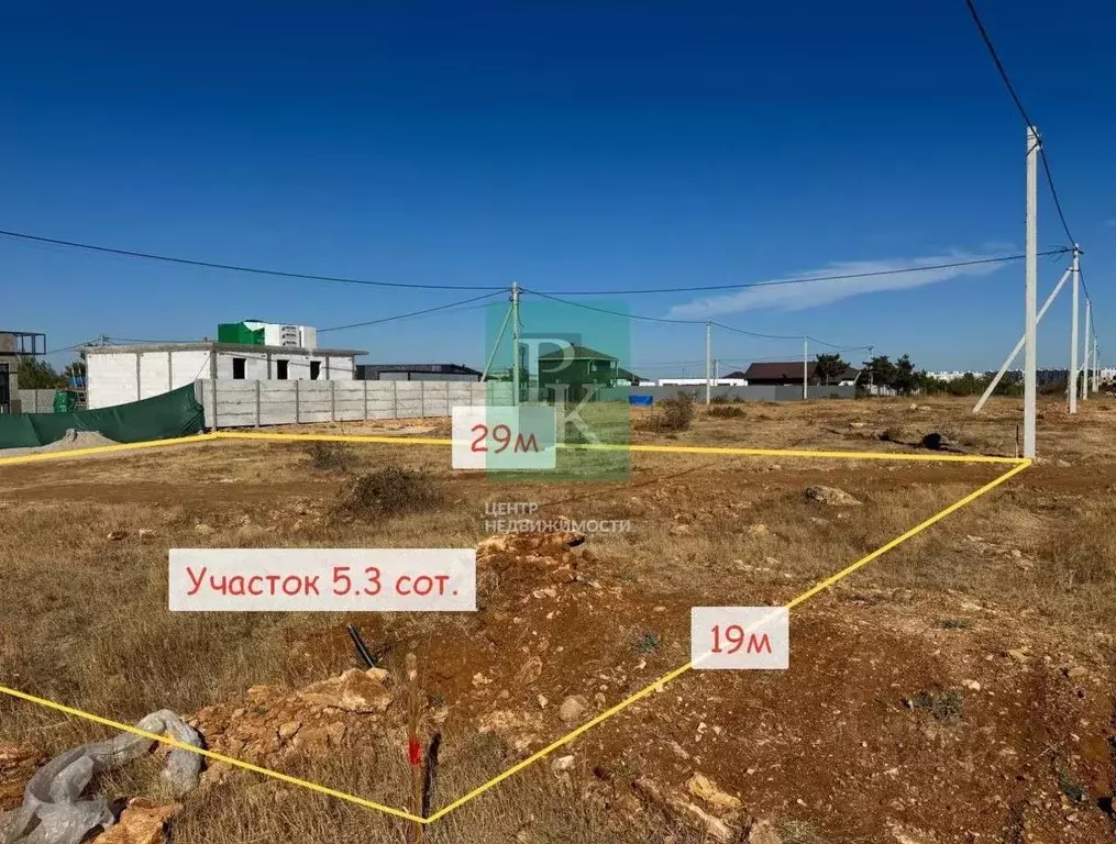 Участок в Севастополь Янтарь садоводческое товарищество,  (5.3 сот.) - Фото 2