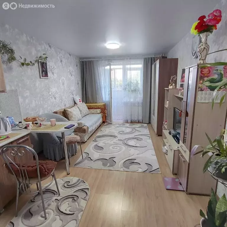 Квартира-студия: село Завьялово, Коммунальная улица, 11 (25.1 м) - Фото 1