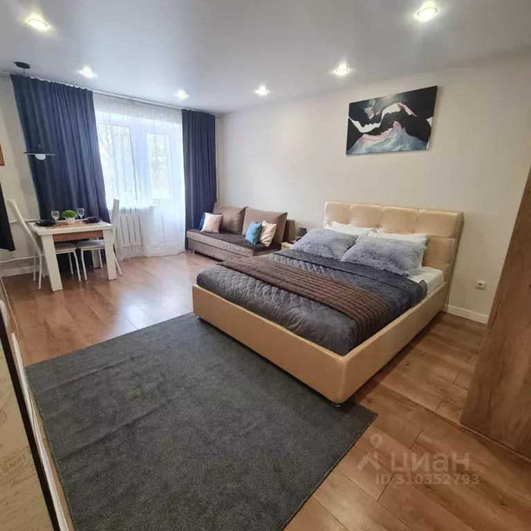 1-к кв. Татарстан, Казань ул. Космонавтов, 61Б (35.0 м) - Фото 0