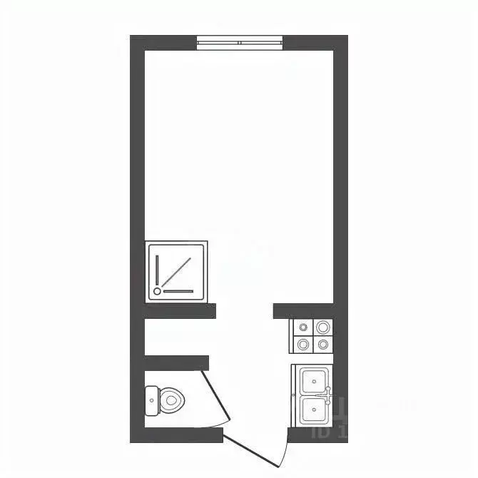 1-к кв. Владимирская область, Ковров Сосновая ул., 15/2 (18.0 м) - Фото 1