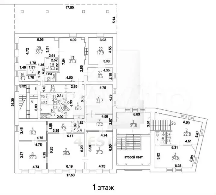 Здание ул Большая Никитская, д 47 стр 2 - Фото 1