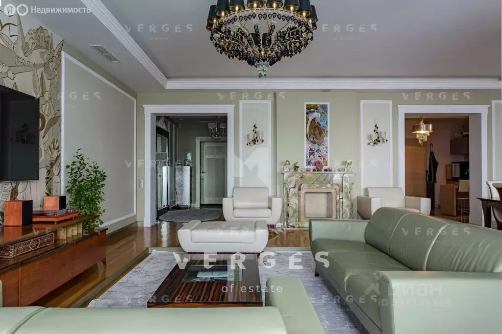 4-комнатная квартира: Москва, Мосфильмовская улица, 70к3 (186 м) - Фото 2