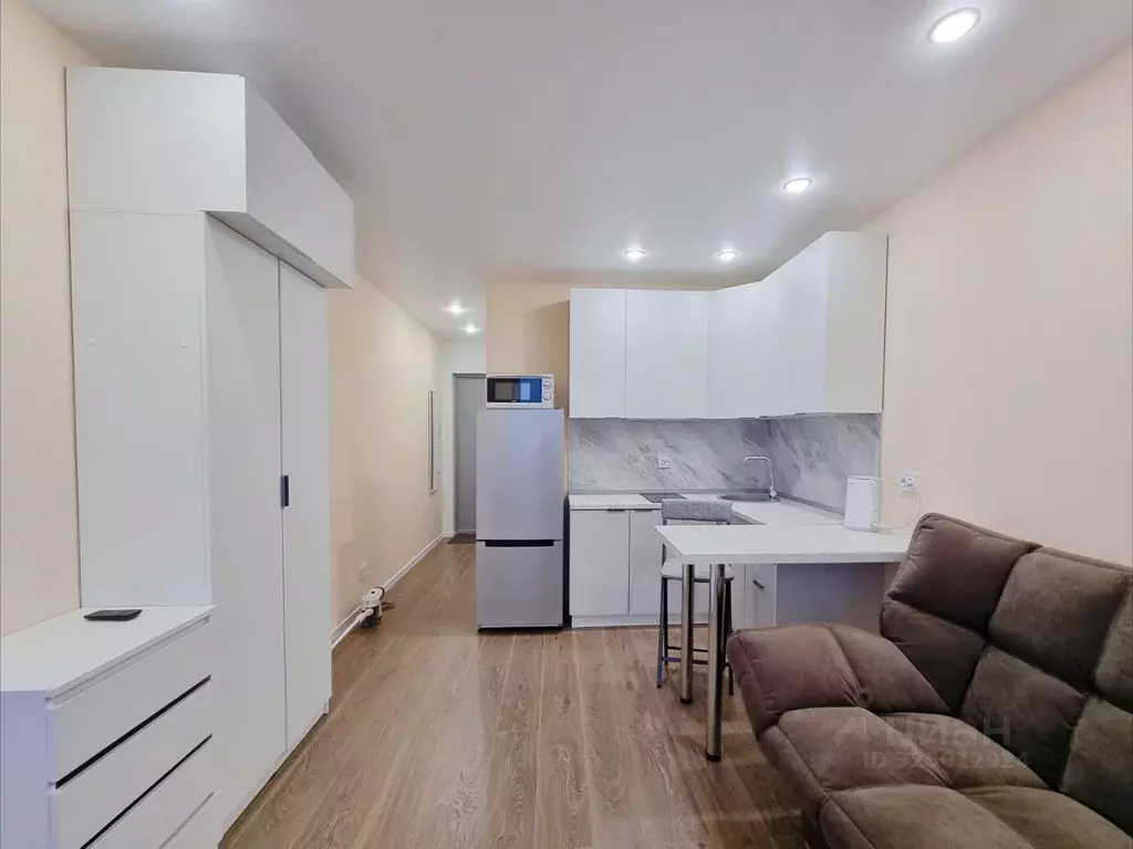 Студия Ленинградская область, Мурино Всеволожский район, ул. Графская, ... - Фото 2